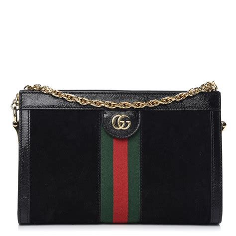 purple suede gucci bag|gucci small shoulder bag black.